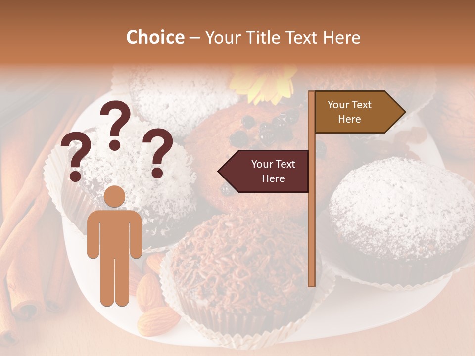 Holiday Confectionery Snack PowerPoint Template