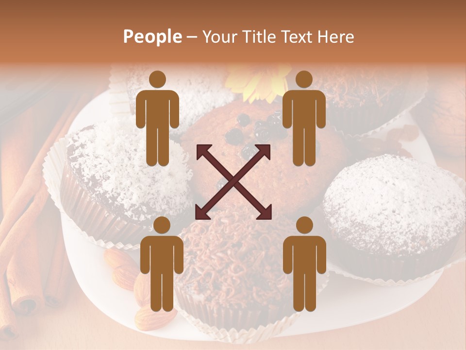 Holiday Confectionery Snack PowerPoint Template