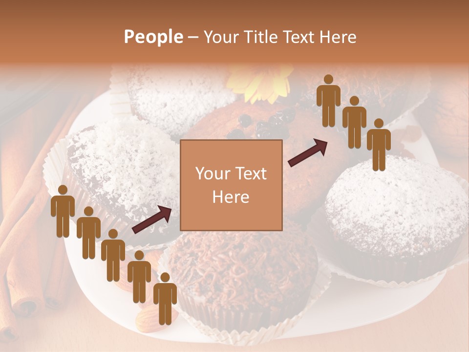 Holiday Confectionery Snack PowerPoint Template