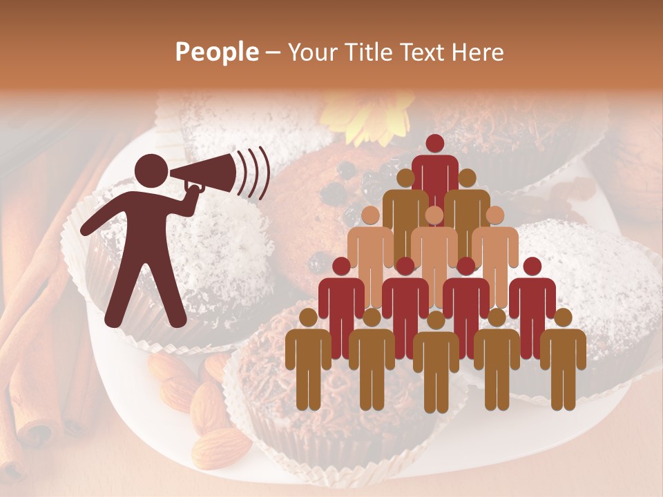 Holiday Confectionery Snack PowerPoint Template