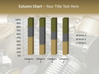 Recycle Tin Cans PowerPoint Template