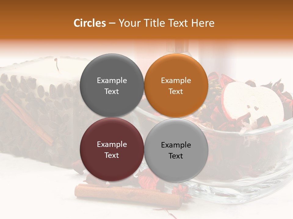 Care Aromatherapy Petals PowerPoint Template