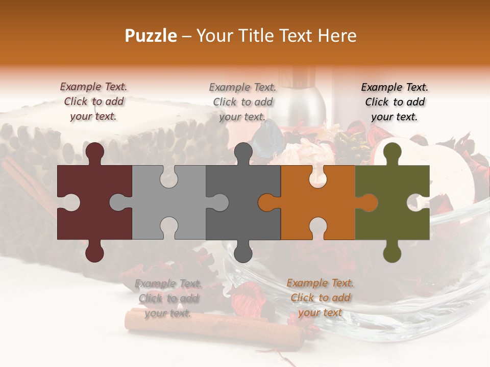 Care Aromatherapy Petals PowerPoint Template