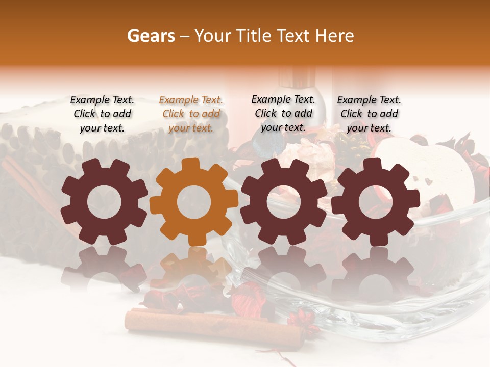 Care Aromatherapy Petals PowerPoint Template