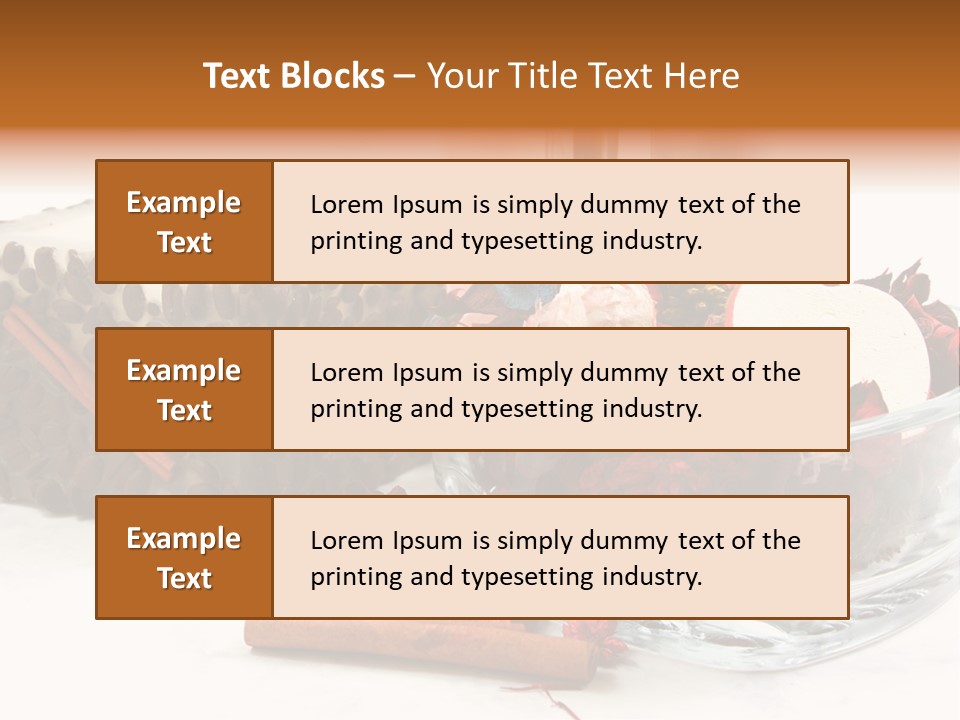 Care Aromatherapy Petals PowerPoint Template
