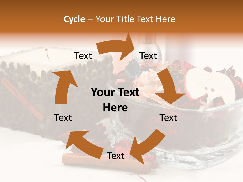 Care Aromatherapy Petals PowerPoint Template