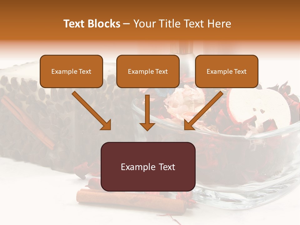 Care Aromatherapy Petals PowerPoint Template