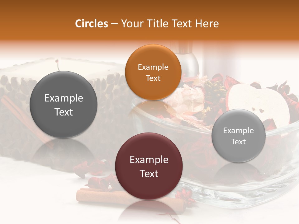 Care Aromatherapy Petals PowerPoint Template