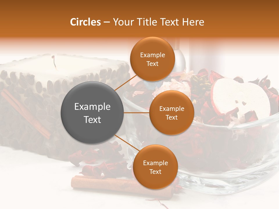 Care Aromatherapy Petals PowerPoint Template