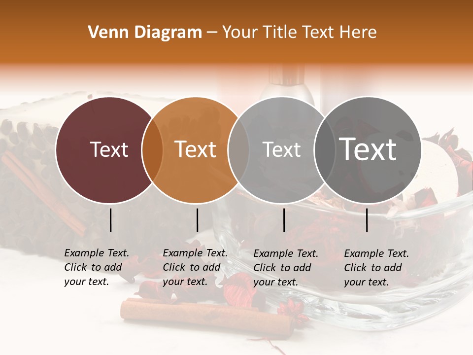 Care Aromatherapy Petals PowerPoint Template