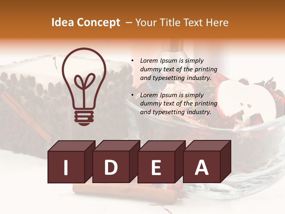 Care Aromatherapy Petals PowerPoint Template