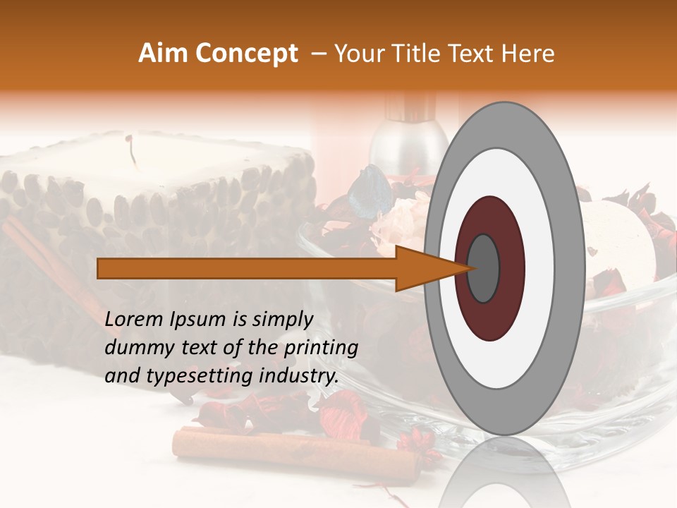 Care Aromatherapy Petals PowerPoint Template