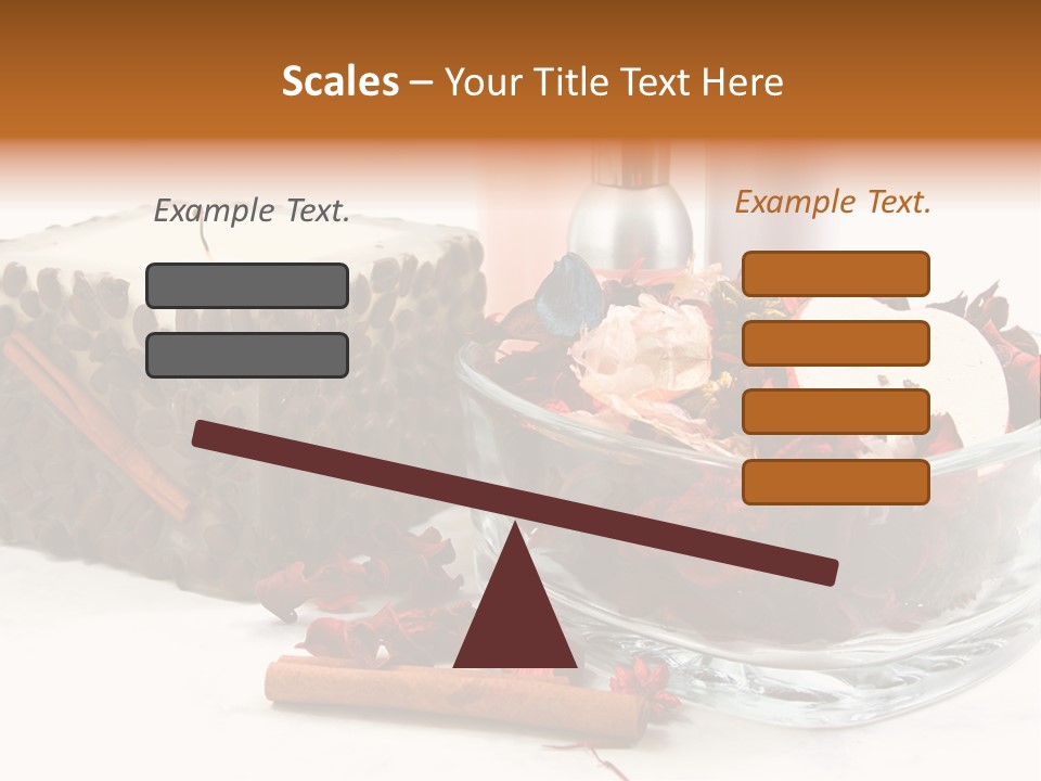 Care Aromatherapy Petals PowerPoint Template