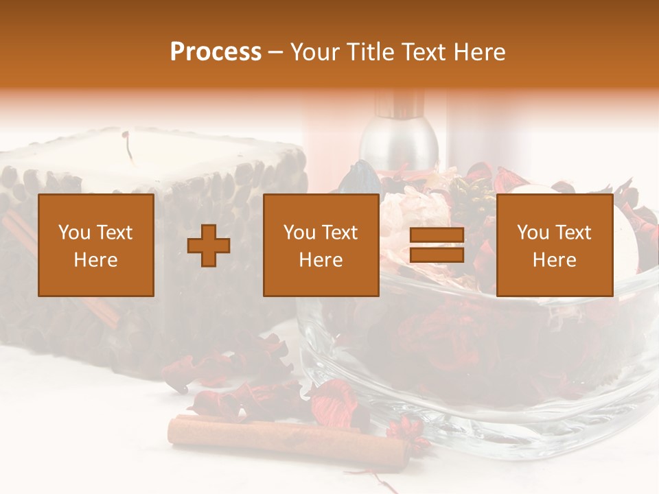 Care Aromatherapy Petals PowerPoint Template