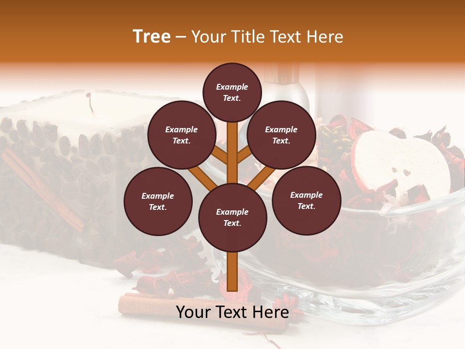 Care Aromatherapy Petals PowerPoint Template