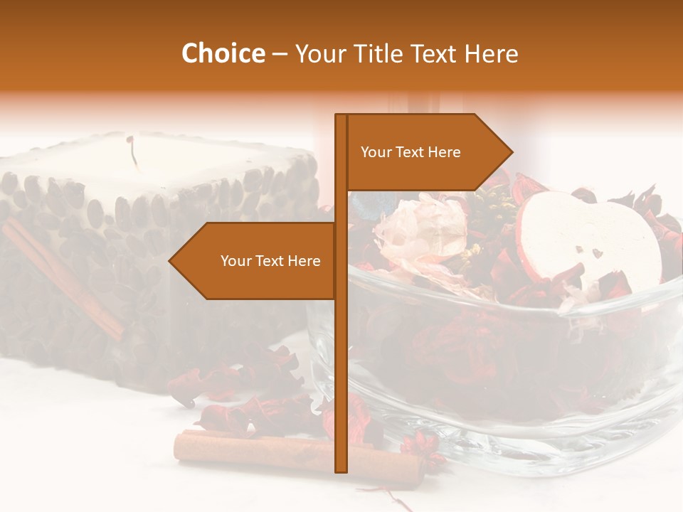 Care Aromatherapy Petals PowerPoint Template