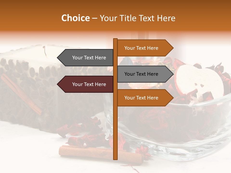 Care Aromatherapy Petals PowerPoint Template