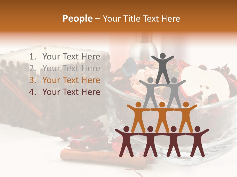 Care Aromatherapy Petals PowerPoint Template