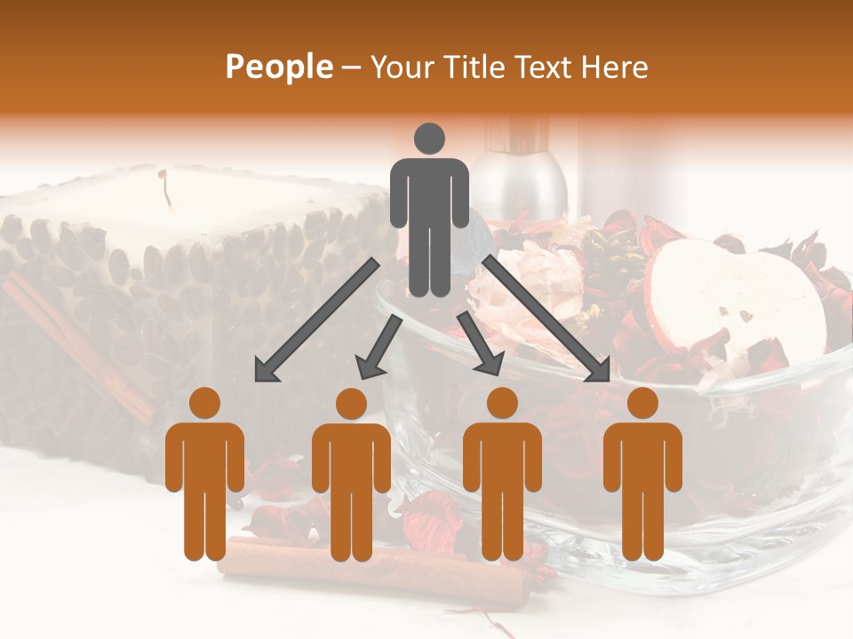 Care Aromatherapy Petals PowerPoint Template