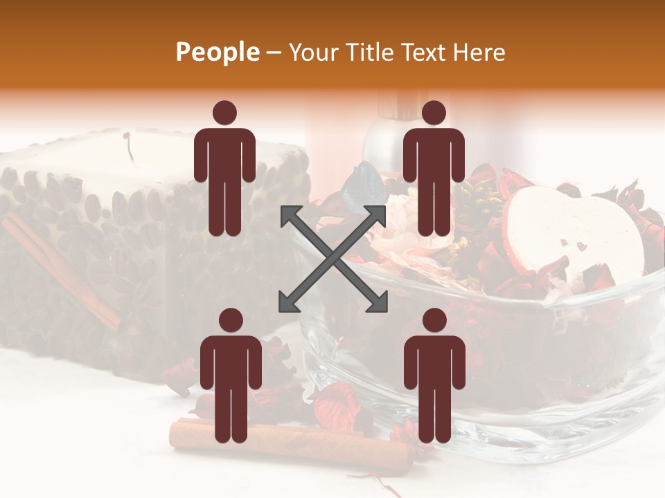 Care Aromatherapy Petals PowerPoint Template