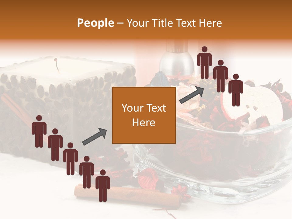 Care Aromatherapy Petals PowerPoint Template