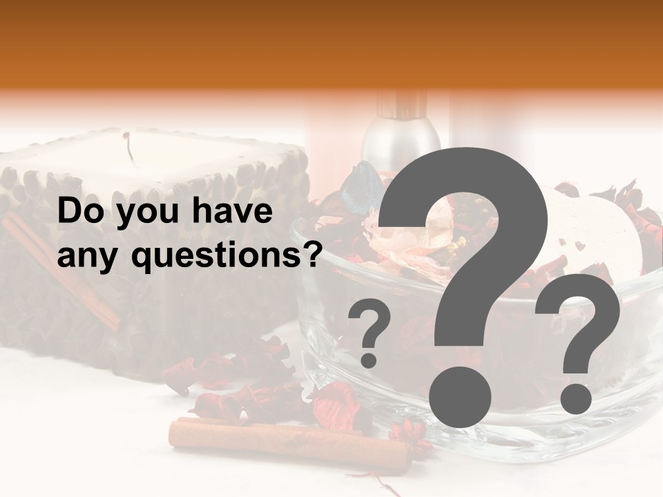 Care Aromatherapy Petals PowerPoint Template