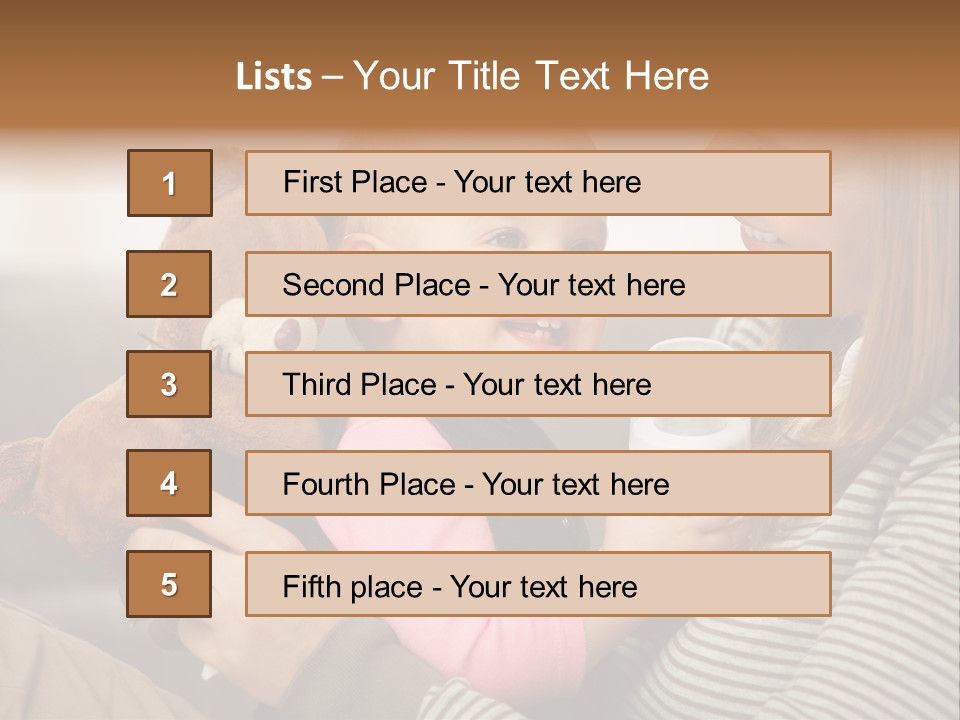 Bébé Maman PowerPoint Template