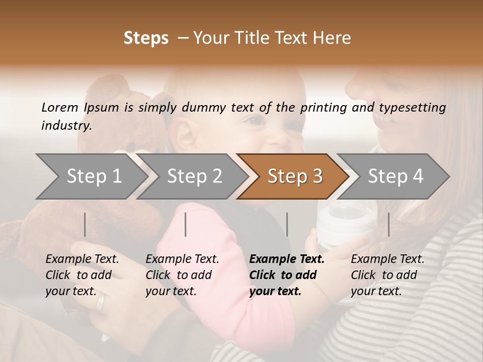 Bébé Maman PowerPoint Template