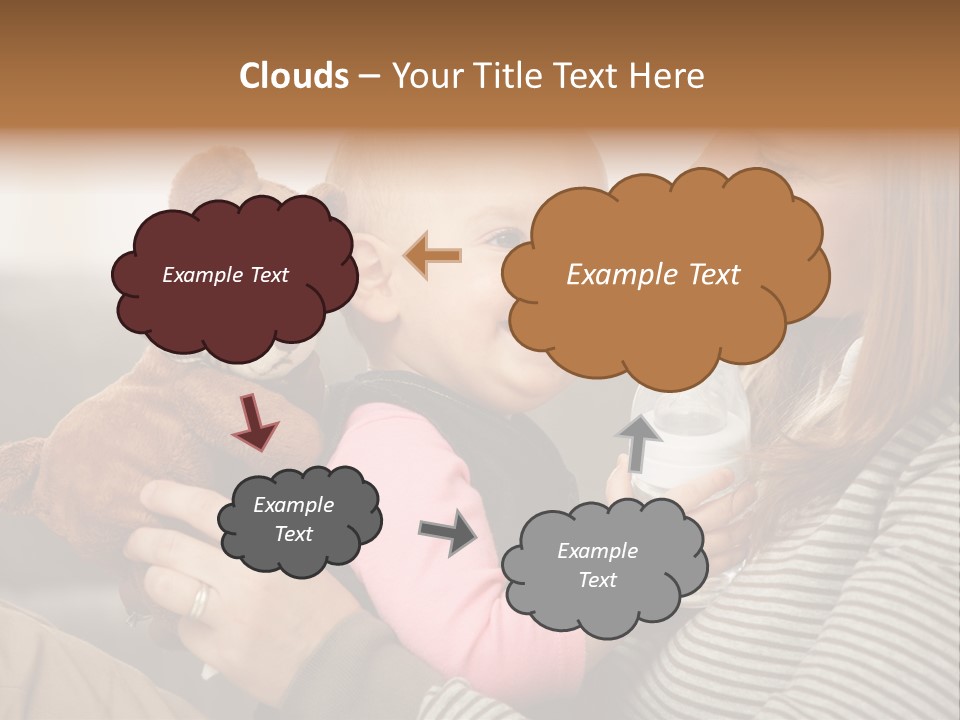 Bébé Maman PowerPoint Template