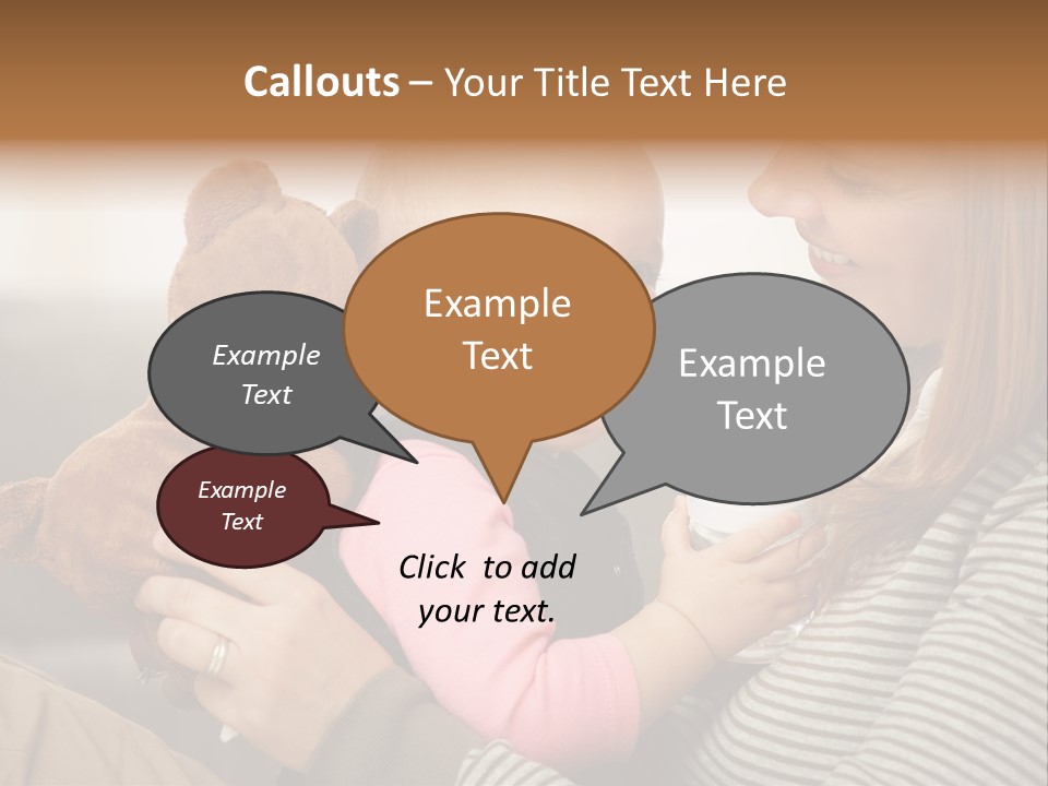 Bébé Maman PowerPoint Template