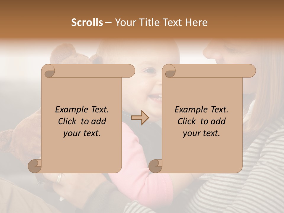 Bébé Maman PowerPoint Template