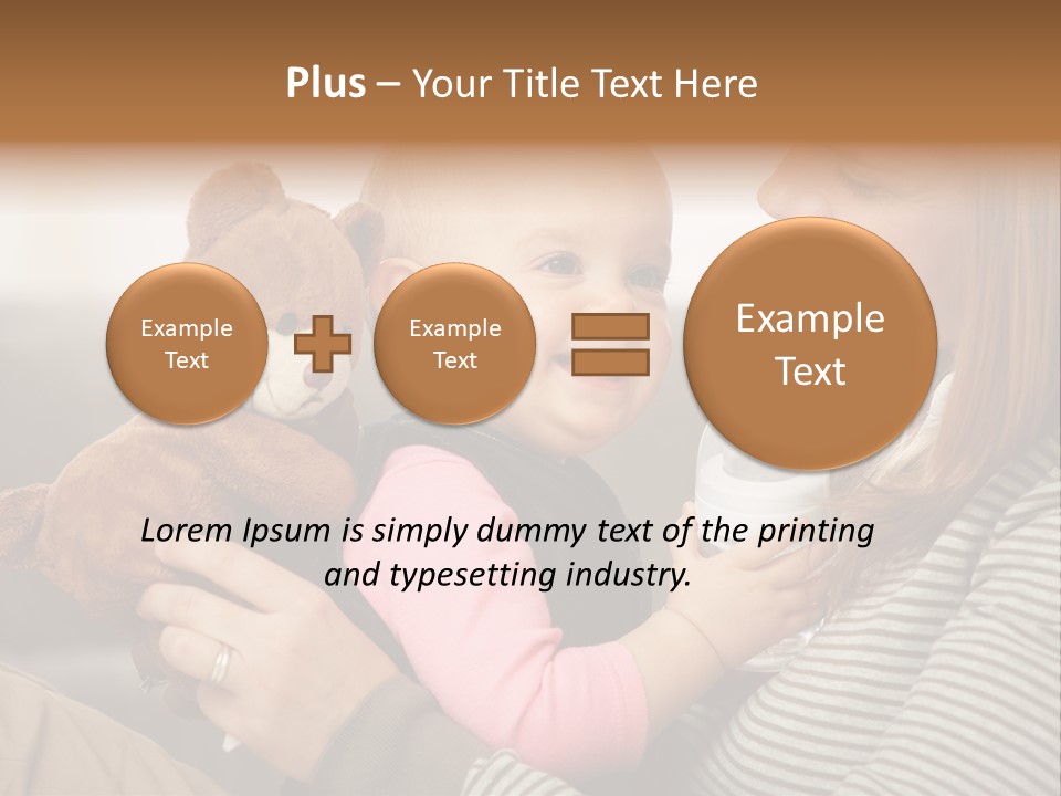 Bébé Maman PowerPoint Template