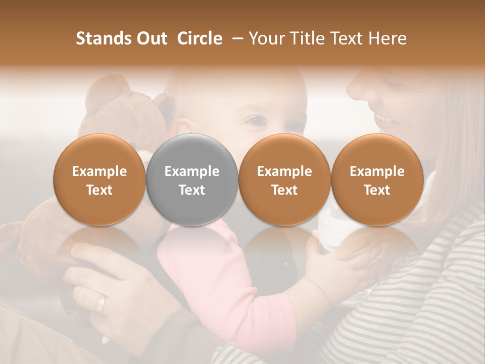 Bébé Maman PowerPoint Template