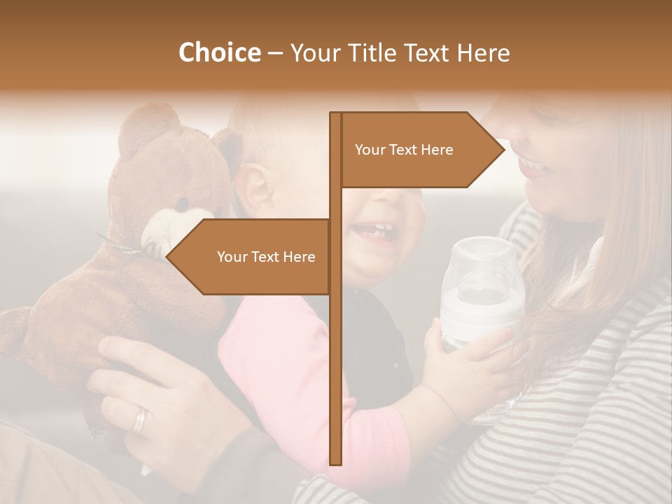 Bébé Maman PowerPoint Template