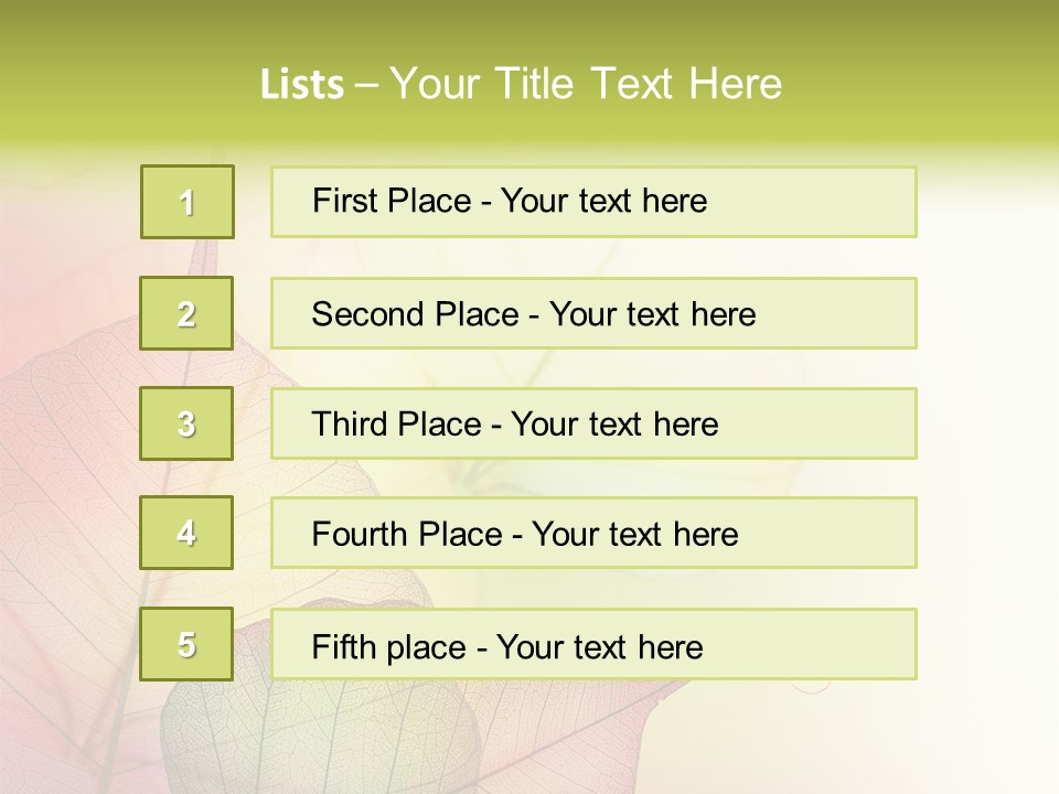 Transparent PowerPoint Template