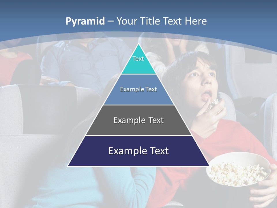 Men At Cinema PowerPoint Template