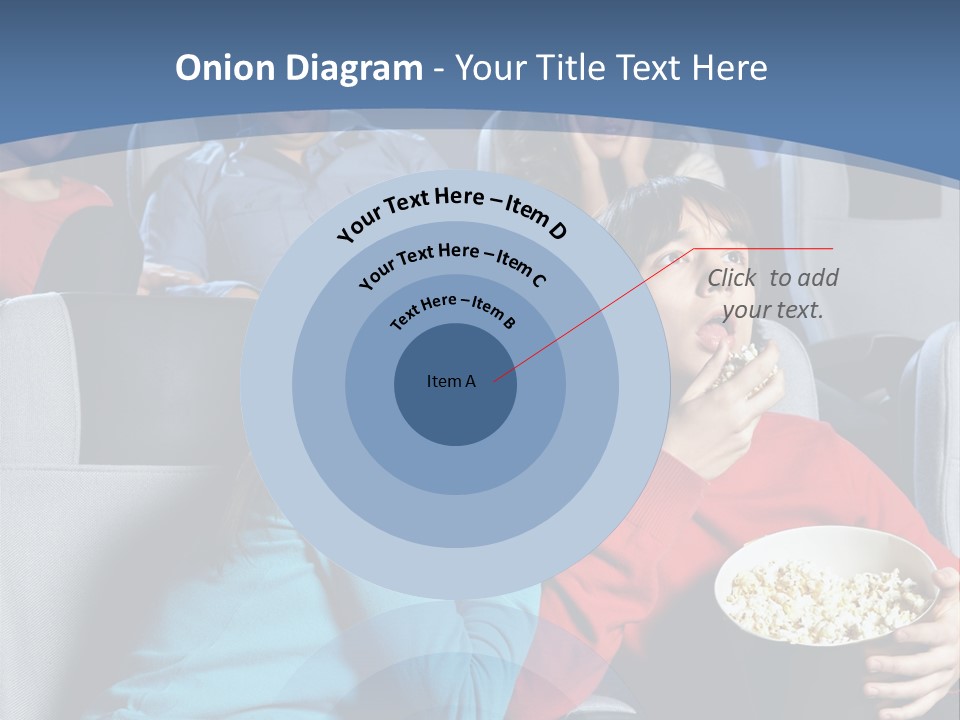 Men At Cinema PowerPoint Template