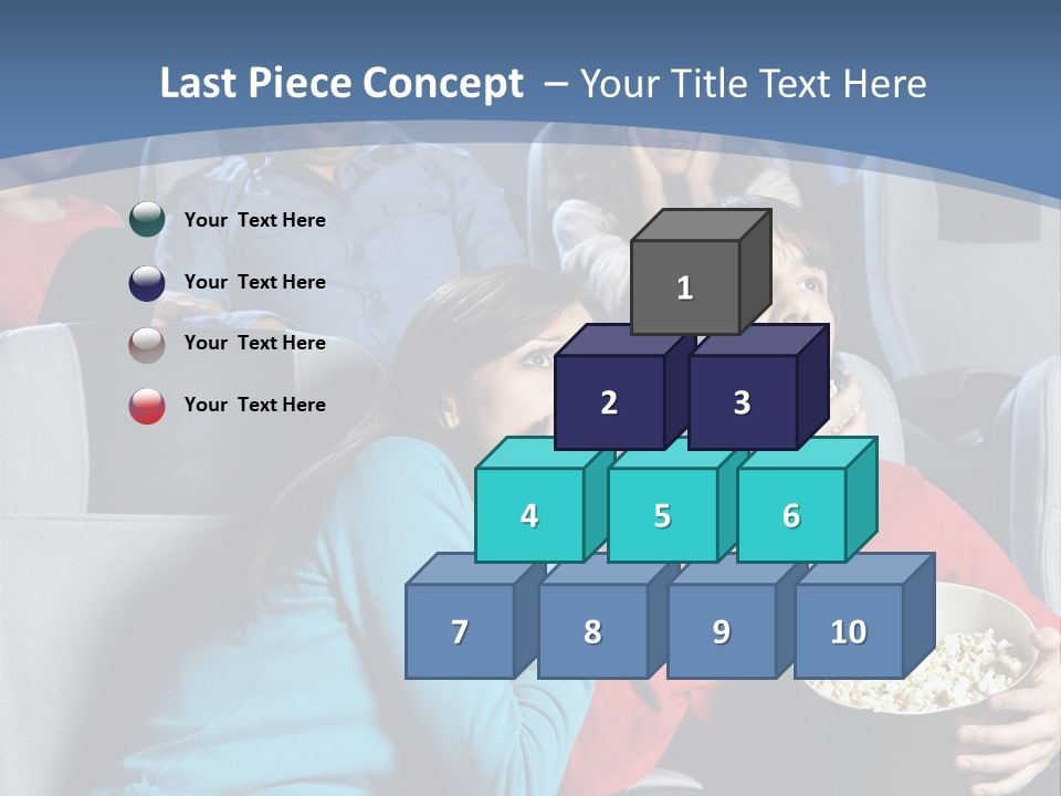 Men At Cinema PowerPoint Template