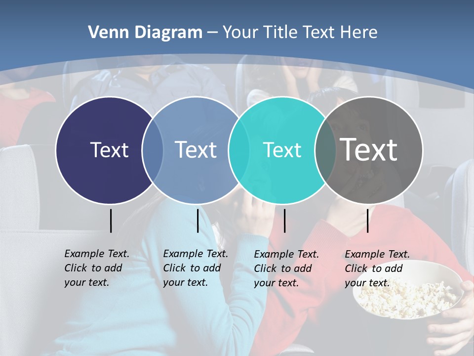 Men At Cinema PowerPoint Template