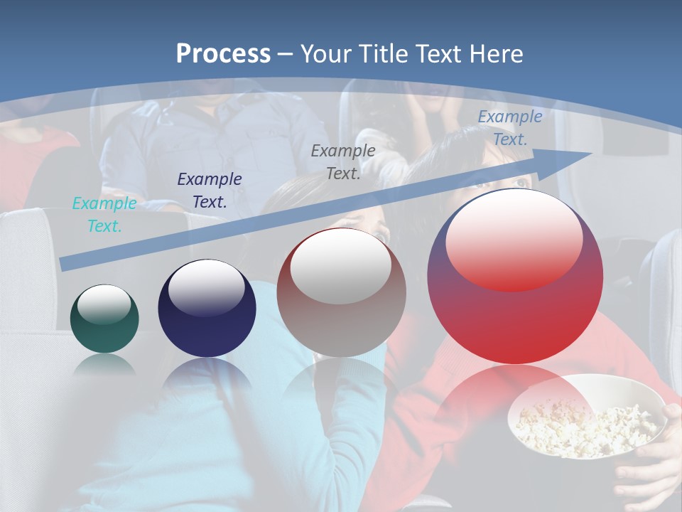 Men At Cinema PowerPoint Template