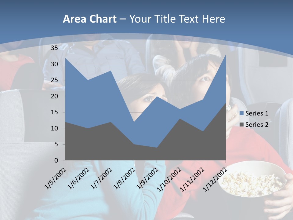 Men At Cinema PowerPoint Template