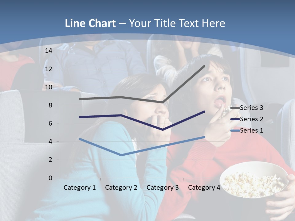 Men At Cinema PowerPoint Template