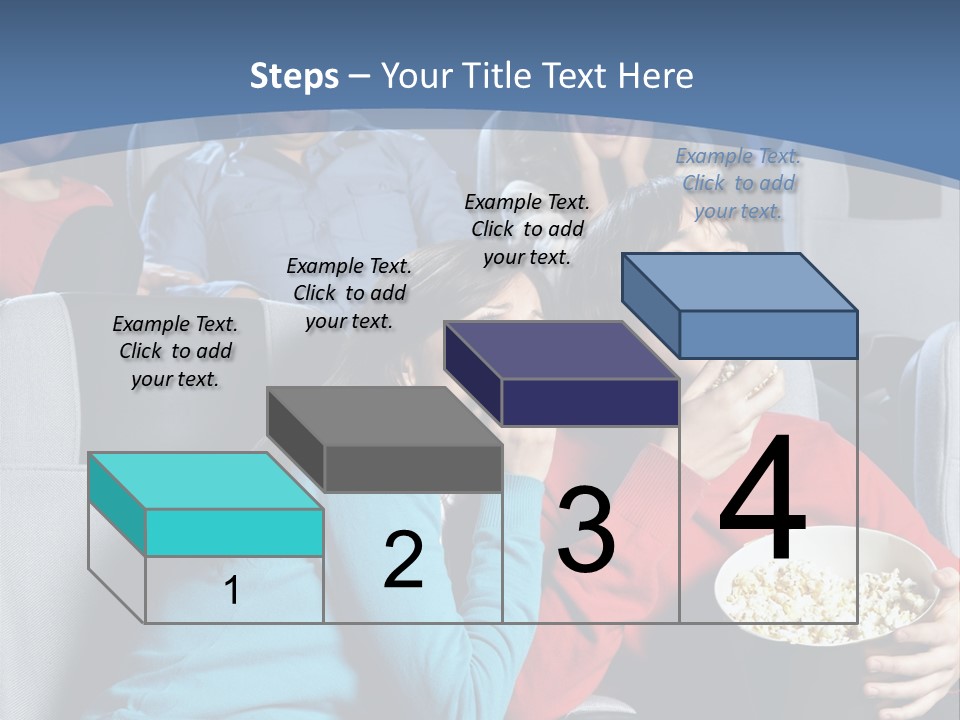 Men At Cinema PowerPoint Template