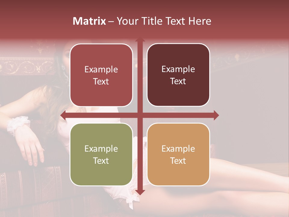 Young Darkness Emotion PowerPoint Template