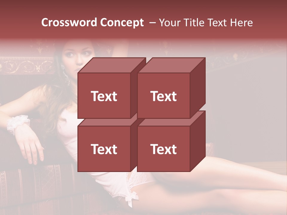 Young Darkness Emotion PowerPoint Template