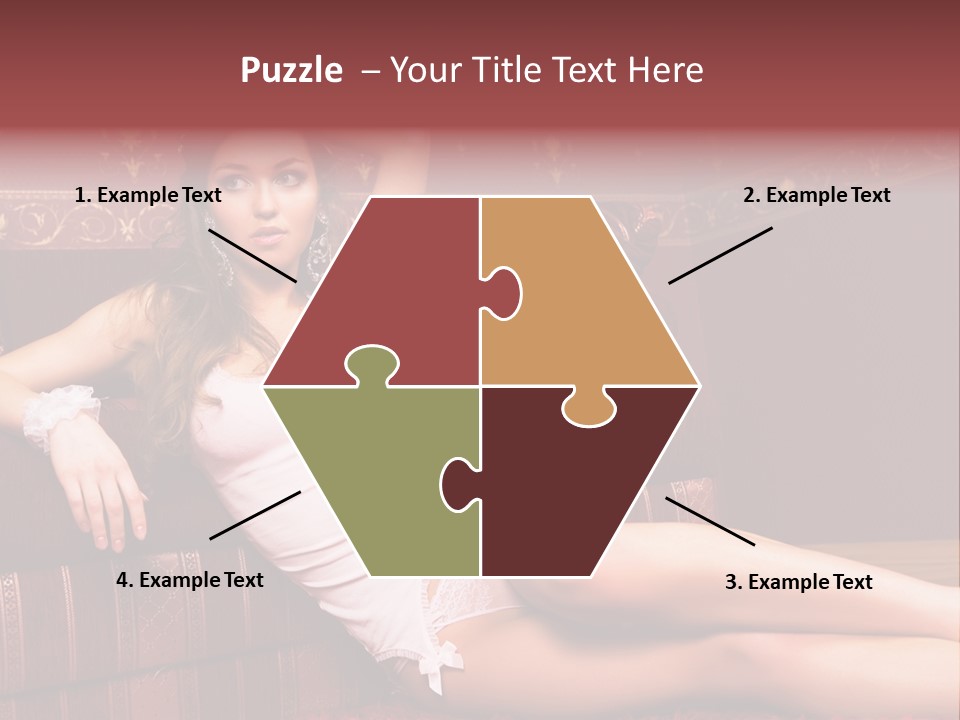 Young Darkness Emotion PowerPoint Template