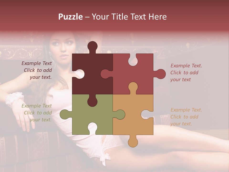 Young Darkness Emotion PowerPoint Template