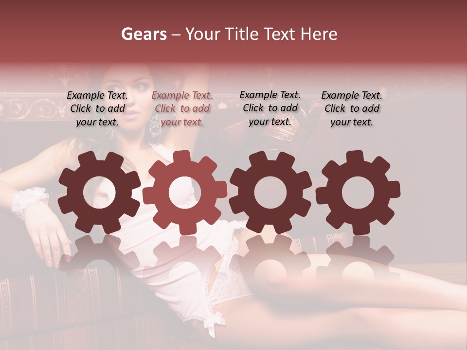 Young Darkness Emotion PowerPoint Template