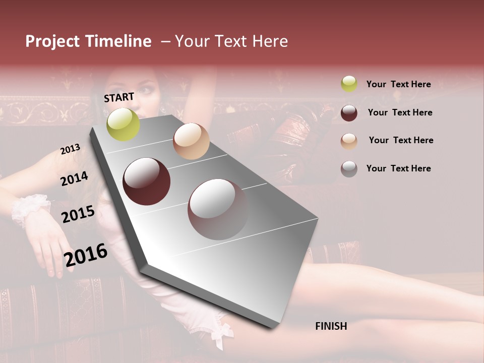 Young Darkness Emotion PowerPoint Template