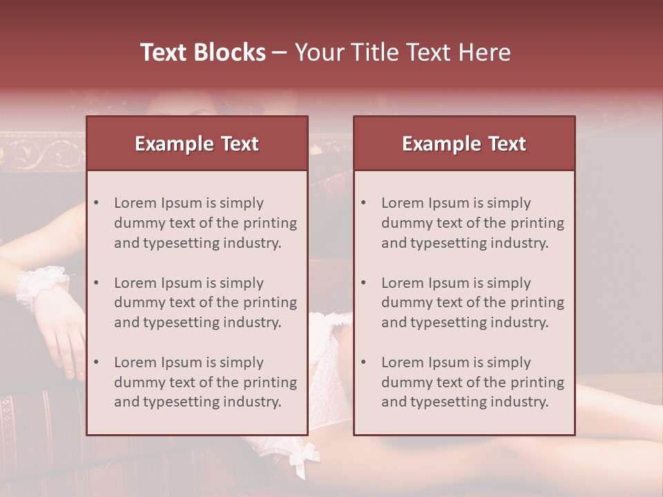 Young Darkness Emotion PowerPoint Template